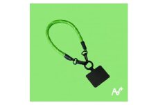 loops(黄緑) 普段使いのスマホ、キャンプや登山などのアウトドアでも大活躍のマルチストラップ【1582401】