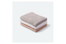 高吸水・抗菌・消臭タオル Bio Towel(フェイスタオル)　3枚セット(3Color)【1510634】