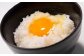 みずほファームのこだわり卵を味わうなら「卵かけごはん」で。たまごかけ醤油でご賞味ください。