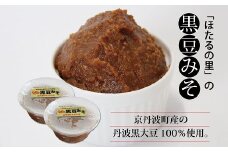 京丹波産の黒豆100％使用 手づくり 黒豆みそ 2個セット [010HS001]