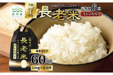 【6回定期便】《 新米先行予約 》2025年9月発送開始 長老米 10kg×6カ月連続 総量60kg 令和7年産 新米 京都 京丹波町産 米 コシヒカリ 清流育ち 栽培地域限定 ※北海道・東北・沖縄・その他離島は配送不可 [120YS001R]