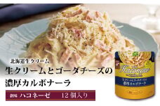 【創味】 ハコネーゼ 生クリームとゴーダチーズの濃厚カルボナーラ 12個セット 【 パスタソース パスタ スパゲッティ レトルト 】 [012SM011]