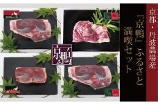 【2024年8月以降順次発送】『京鴨』ふるさと満喫セット（京都・丹波農場産）【鴨ロース 鴨肉 鴨 カモ 鴨鍋 鴨そば 鴨南蛮】 ※北海道・沖縄は配送不可 [060YN001]