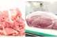 サシの入った霜降り肉をカット。