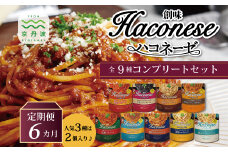 【6回定期便】 創味ハコネーゼ 全9種 詰め合わせ 計12個セット 【 6カ月連続 定期便パスタソース 食べ比べ スパゲッティ パスタ ソース レトルト 小分け 簡単調理 】  ※北海道・沖縄・その他離島への配送不可 [072SM001R]