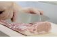 柔らかい肉質にはサシが入り、脂身が甘い。