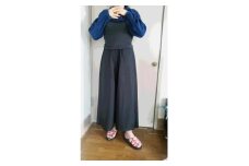 ＜丹後シルク＞生地(生地巾　110　2.5m) 黒【1068671】