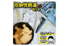 SLクッキーと犬釘セット グルテンフリーの米粉クッキーと蒸気機関車の犬釘の鉄道セット【1580699】