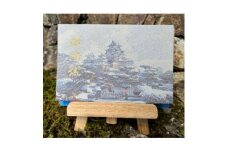 御城印帳(姫路城)　雪化粧(金糸使用)【1665211】