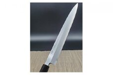 山脇刃物製作所「白二鋼」柳刃240mm　紫檀丸柄