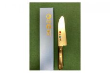 和泉利器製作所　創業219年　堺刀司「子供庖丁」黒色【名入れできます（刃表部分）】お子様の記念に。ご贈答に。可愛らしいデザインでお子様もきっと楽しくお料理ができるはずです！