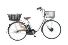 【100％完成車納品】PELTECH（ペルテック）26型内装3段変速（TDF-14Z＋plus）OGK製後カゴ装着モデル【アイボリー】