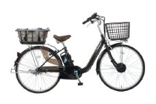 【100％完成車納品】PELTECH（ペルテック）26型内装3段変速（TDF-14Z＋plus）OGK製後カゴ装着モデル【ブラウン】