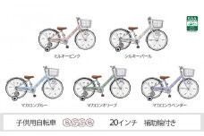 ヱビス自転車　子供自転車　エッセ20-H　マカロンオリーブ