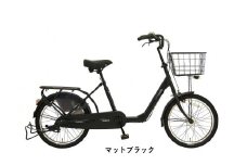 ヱビス自転車　 セデオ20　20インチ小径自転車 シマノ製内装3段変速　電動なし（低床式フレーム 安定感 LEDオートライト 幼児2人同乗認定 ）【マットブラック】
