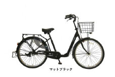 ヱビス自転車　 セデオ26 26インチ シマノ製内装3段変速　電動なし（低床式フレーム 安定感 LEDオートライト 幼児2人同乗認定）【マットブラック】