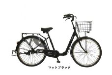 ヱビス自転車　 セデオ26 26インチ シマノ製内装3段変速　電動なし（低床式フレーム 安定感 LEDオートライト 幼児2人同乗認定）【マットブラック】