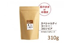 【粉】#903 コロンビア エキセルソ Qグレード コーヒー豆 310g 当日焙煎 大山珈琲
