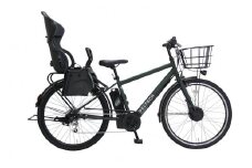 ヱビス自転車 電動アシストクロスバイク TDA-207ZP-R シマノ製外装6段 USB充電ポート装備【マットカーキ 】