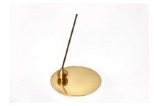 堺の伝統産品 お香立て [しずく-BRASS]とincense holder plate [BRASS] セット
