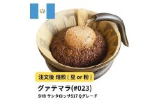 【豆】コーヒー #023 グァテマラSHB サンタロッサS17 310g 当日焙煎 大山珈琲