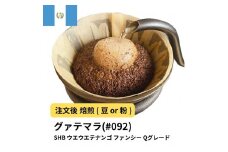 【粉】コーヒー #092 グァテマラ SHB ウエウエテナンゴ ファンシー Qグレード 310g 当日焙煎 大山珈琲