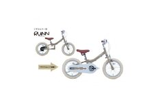 サカイサイクル キックバイクから自転車に！ツーウェイバイク・ランTW14RUNB 14インチ　くすみサンド