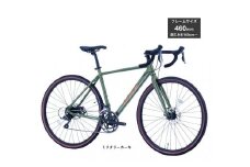 サカイサイクル ロードバイク（シクロクロス460ｍｍ）クローブ・バッシュ（限定車）CRVBSH-460　ミリタリーカーキ