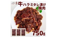 堺の技が光る牛ハラミたれ漬け　750ｇ