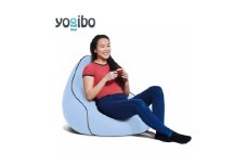 Yogibo Lounger ( ヨギボー ラウンジャー ) ペールブルー [ インテリア 寝具 ファッション ] [№5385-0264]