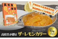 高校生が贈るザ・レモンカリー　カレー レトルト 食品 インスタント 岸和田市 [№5385-0640]
