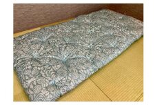 【76-06】インド綿100％入り 手作り薄型敷きふとん