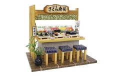 【80-02】にほんのごちそう和食キット 寿司屋 ドールハウスキット