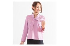 【限定20着】レディース スーピマ天竺シルケットバイオボータイ使いカットソー(Lサイズ)[0314]