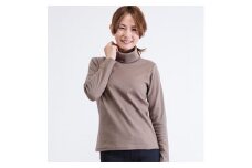 【限定15着】レディース パウダー綿100% ルーズネック プルオーバー(Mサイズ)[0323]