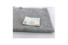 ウール コットン ハーモニー 毛布 ハーフサイズ グレー系[0160]