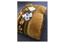 日本製 アクリル マイヤー毛布 シングル 濃ベージュ 1枚(カシミヤ・ウールわた入り毛布)5098[0452]