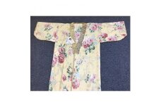 泉大津市産 綿100%(毛羽部分)マイヤー綿毛布夜着 200cm丈 ピンク 9020PI[0401]