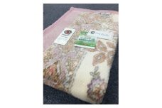 泉大津市産 マイヤー綿毛布 シングルサイズ ピンク系 81720PI[0642]