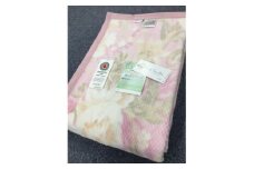泉大津市産 マイヤー綿毛布 シングルサイズ ピンク系 81721PI[0644]