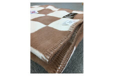 綿100% 綿毛布 シングル 140×200cm ブラウン系 CO909BR[0667]