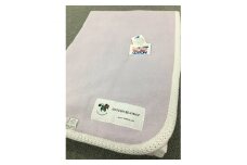 綿ガーゼケットと綿毛布のリバーシブル毛布 シングル140×200cm ラベンダー S2-825 RA[0670]