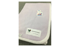 綿ガーゼケットと綿毛布のリバーシブル毛布 ダブル180×210cm ラベンダー S2825D RA[0673]