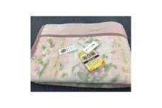 日本製 アクリル マイヤー毛布 シングル ピンク 1枚 (新合繊合わせ毛布)1633[0773]