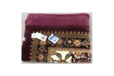 アクリル マイヤー毛布3.5kg ダブル ピンク 1枚 (カシミヤ・ウールわた入り)CAK1351[1022]