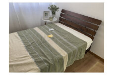 日本製 洗える タオルケット ダブル 180x230cm 1枚 N－0255211GR[1222]