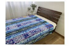 日本製 洗える タオルケット シングル 140x200cm 1枚 N－0253801BL[1224]