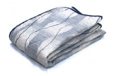 コットン100% 高島ちぢみ (表地) さらさらキルト敷パット シングルサイズ(約100×205cm)｜寝具 布団 ふとん ベッド パッド シーツ 綿 国産 日本製 洗える 洗濯可 泉州 ベビー 子供 布団 泉州ふとん FNP006 [4600]
