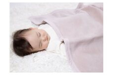 ベビー綿毛布 (毛羽部分) ベージュピンク 毛布の町泉大津産 [3456] 贈答品 ギフト 誕生日プレゼント 贈り物 クリスマス ベビー キッズ N-MM100