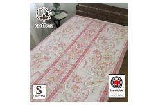 日本製 綿マイヤー毛布 シングル ピンク 1枚 (ニューマイヤー)N-MO-108PI [1533]